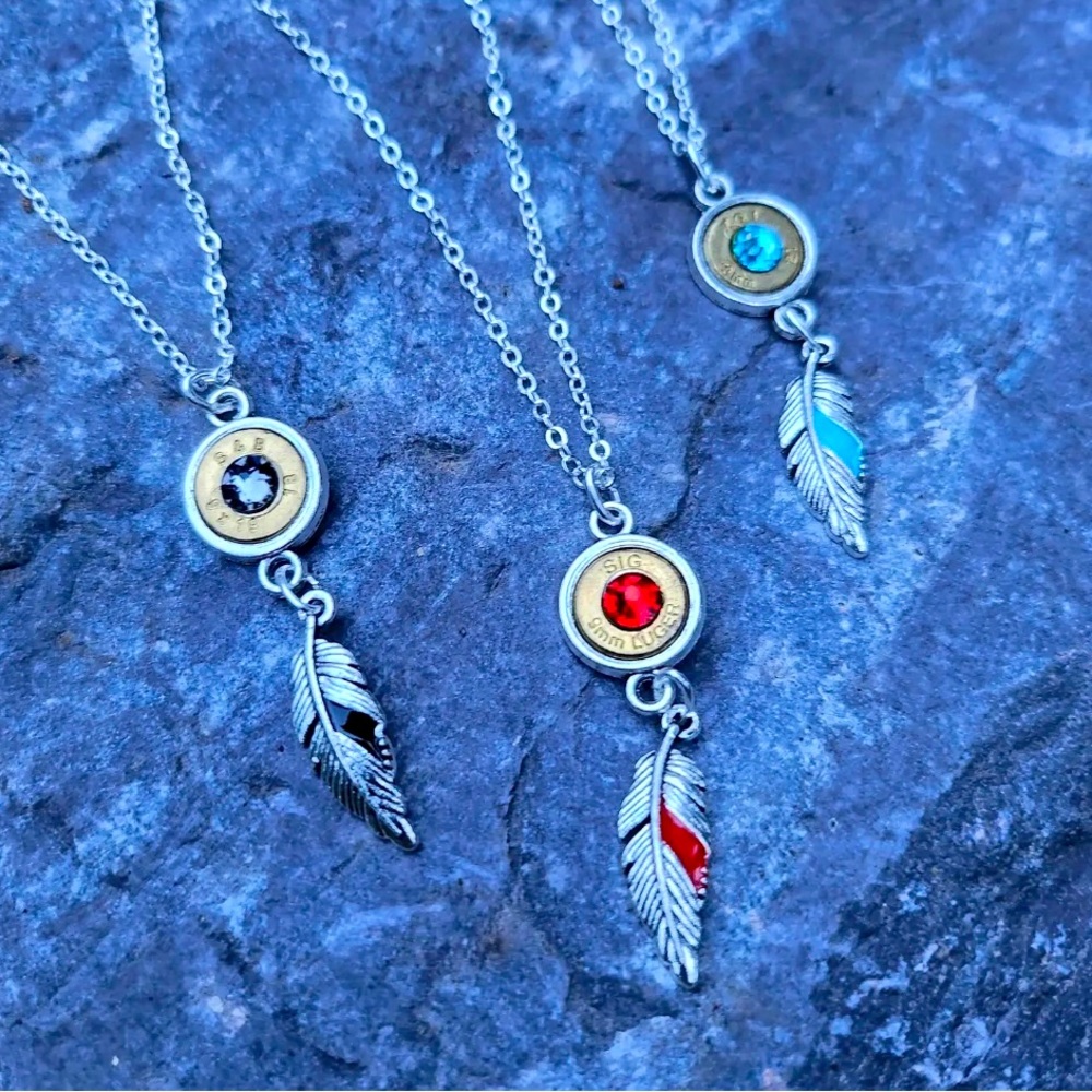 Bad@ss Feather Necklace